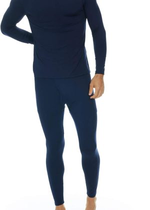 Fleece-Lined Long Johns Thermal Base Layer Set