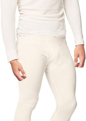 Cotton Thermal Underwear Set Long Sleeve Shirt and Pants