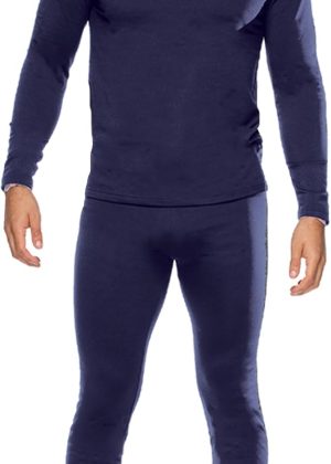 2-Piece Insulated Fleece-Lined Thermal Set