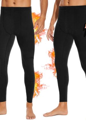 2-Pack Soft Thermal Base Layer Pants
