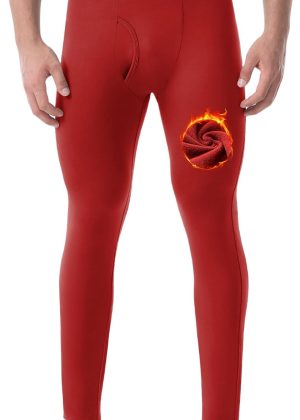 Cold Weather Fleece Thermal Underwear Pants