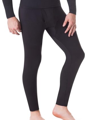 Warm Thermal Long Johns Base Layer Pants