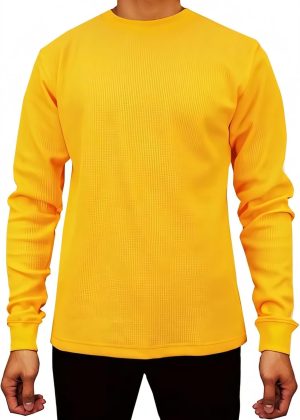 Heavyweight Waffle Knit Long Sleeve Thermal