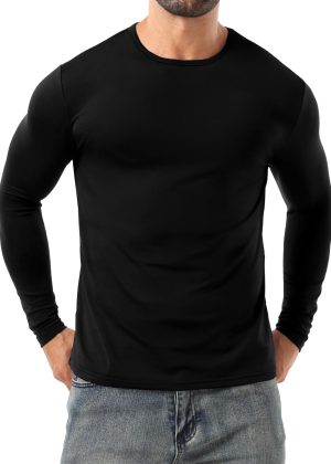 Lightweight Long Sleeve Thermal Crew Shirt