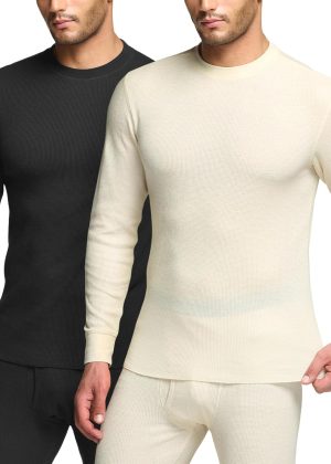 Midweight Waffle Thermal Long Sleeve Shirt