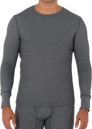 Recycled Waffle Thermal Crew Top Pack